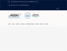 Tablet Screenshot of addn.com.br